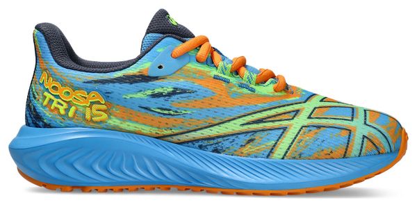 Asics Gel Noosa Tri 15 GS Bleu Orange Kinderschoenen