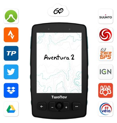 GPS Aventura 2 Plus Motor Orange TwoNav