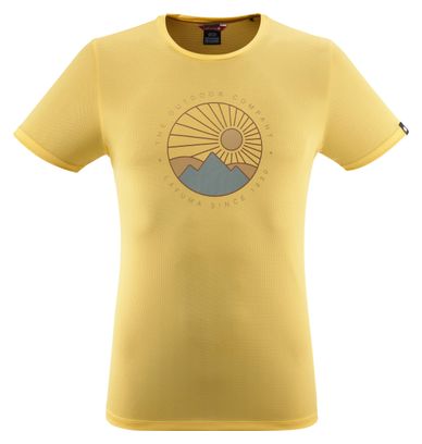 Technisches T-Shirt Lafuma Corporate Gelb