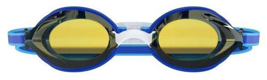 Occhialini da nuoto Speedo Junior Vanquisher 3.0 Mirror Blu Cobalto Pop/Oro Specchio