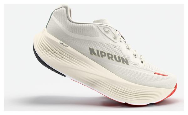 Scarpe da corsa Kiprun Kipride Max beige da uomo