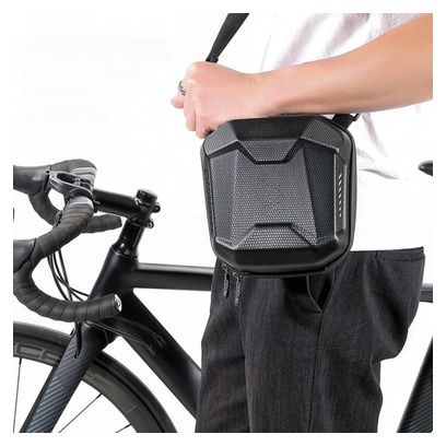 Bike handlebar bag 2L black WILD MAN