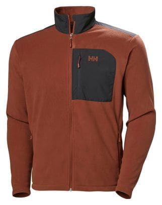 Helly Hansen Daybreaker Block Fleece Jacket Brown