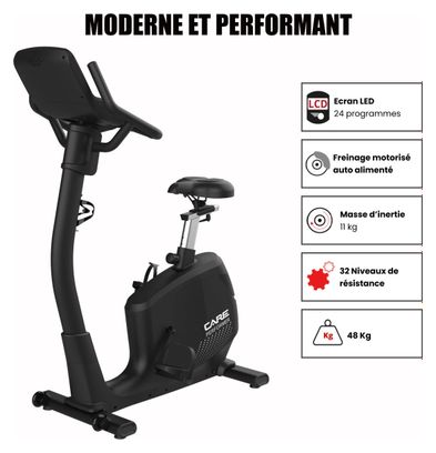 PERFORMER LED vélo auto-alimenté - CARE - Ergomètre connecté