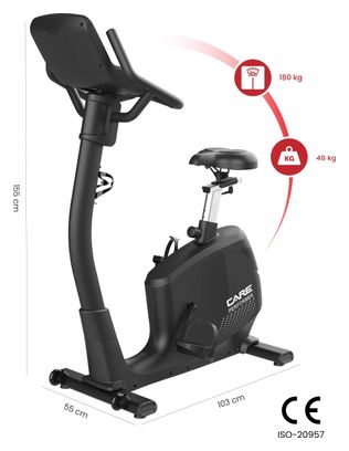 Vélo auto-alimenté - PERFORMER LED - CARE - Ergomètre connecté