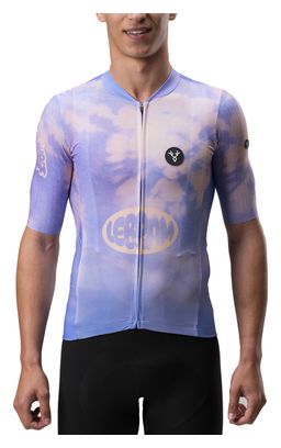 LeBram Izoard Aero Unisex Short Sleeves Jersey Purple Blue Ambassadors 2025