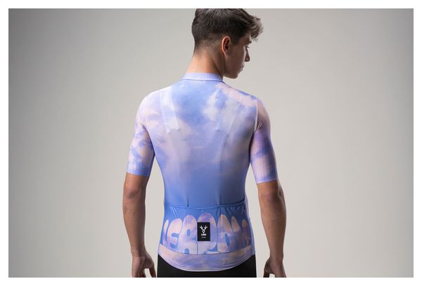 LeBram Izoard Aero Unisex Short Sleeves Jersey Purple Blue Ambassadors 2025