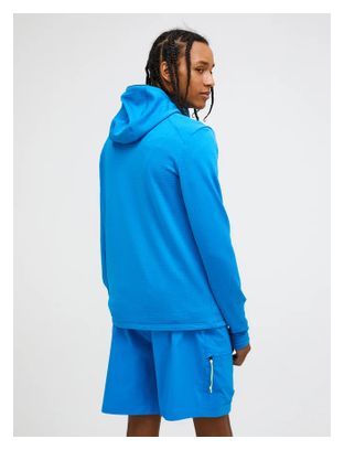 Peak Performance Trail Fleece Polartec Zip Hood Blue