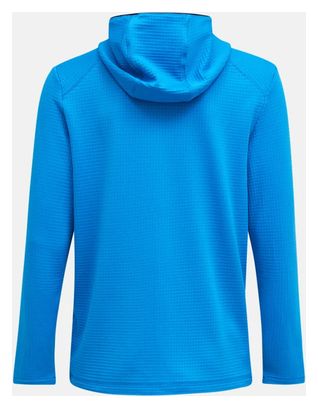 Peak Performance Trail Fleece Polartec Zip Hood Blue