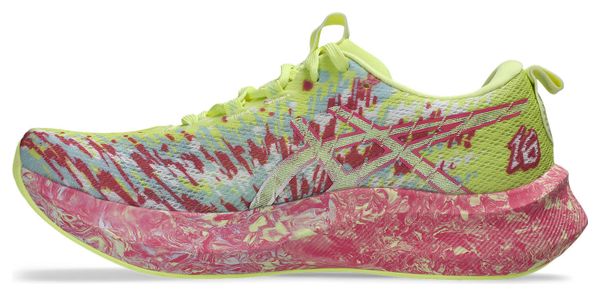 Zapatillas de running Asics Noosa Tri 16 amarillas/rosa para mujer