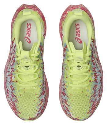 Zapatillas de running Asics Noosa Tri 16 amarillas/rosa para mujer