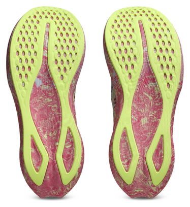 Zapatillas de running Asics Noosa Tri 16 amarillas/rosa para mujer