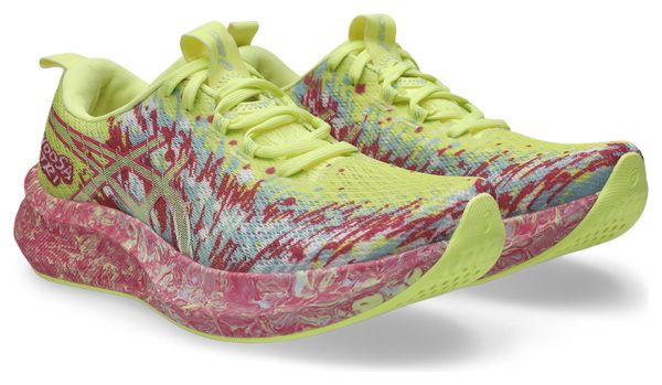 Zapatillas de running Asics Noosa Tri 16 amarillas/rosa para mujer