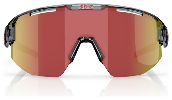 Bliz Matrix Unisex Bril Grijs/Rood