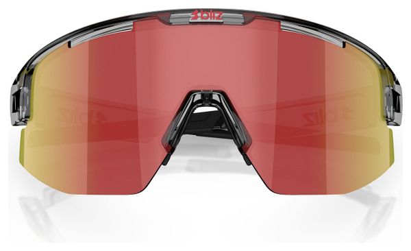 Bliz Matrix Unisex Bril Grijs/Rood
