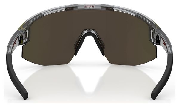 Bliz Matrix Unisex Bril Grijs/Rood