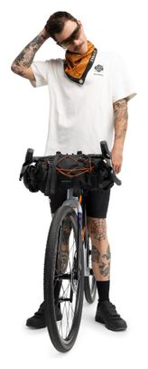 T-shirt ample manches courtes cyclotourisme homme Cyclisme Exploring Sand Beige
