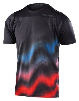 Troy Lee Designs Skyline Wave Short Sleeve Jersey Black
