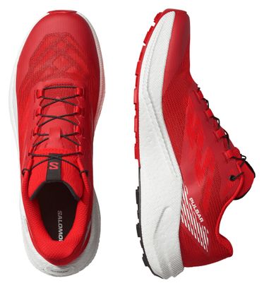 Chaussures Trail Salomon Pulsar Rouge/Blanc Homme
