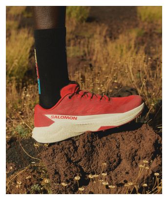 Chaussures Trail Salomon Pulsar Rouge/Blanc Homme