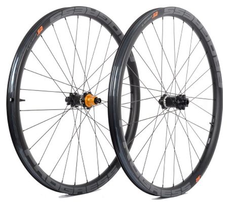 Paire de roues Progress EB:01 Nitro 29” | Boost 15x110/12x148 mm | 6 Trous | Shimano HG