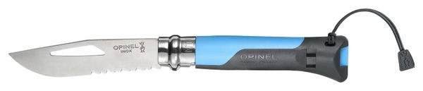 Opinel N 08 Bleu Outdoormesser