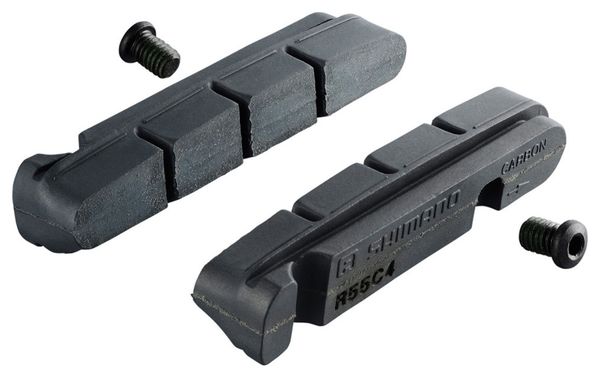 x2 Patins de Freins Shimano Dura-Ace R55C4 Pour Jante Carbone Route