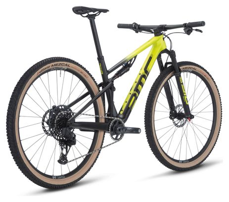 BMC Fourstroke 01 Dos MTB de suspensión total Sram GX Eagle AXS 12S 29'' Amarillo ácido Carbono Negro 2023