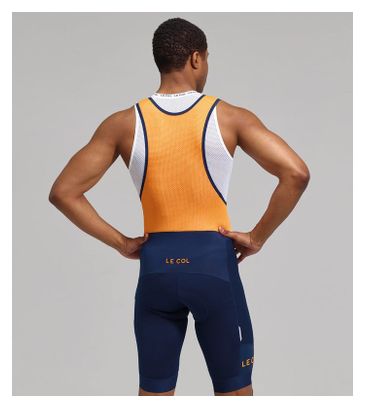 Le Col Sport II Blue Navy/Orange Bib Short