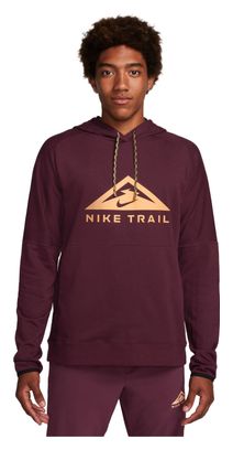 Nike Dri-Fit Trail Magic Hour Hoodie Rojo Amarillo