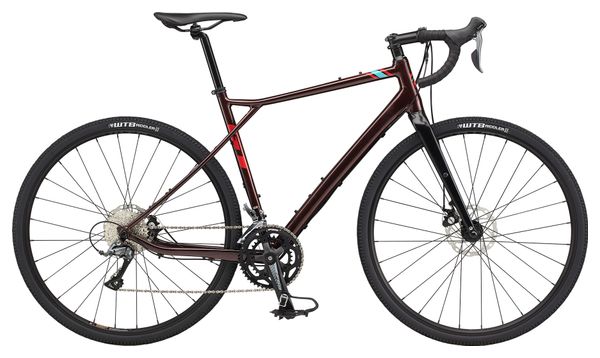 Gravel Bike GT Grade Elite Shimano Claris 8S 700mm Dark Red 2021