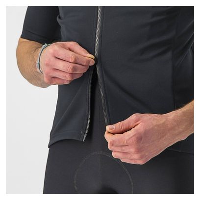 Producto renovado - Maillot Castelli Perfetto RoS Wind Manga Corta Negro