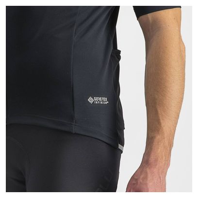 Producto renovado - Maillot Castelli Perfetto RoS Wind Manga Corta Negro