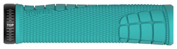 Pair of SQlab 7OX Pro 2.0 Turquoise Blue Grips