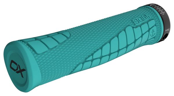 Pair of SQlab 7OX Pro 2.0 Turquoise Blue Grips