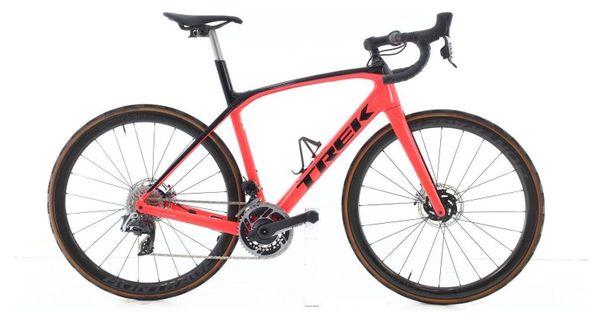 Produit reconditionné · Trek Domane SLR Carbone AXS 12V · Rouge / Vélo de route / Trek | Très bon état