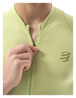 Maillot de manga corta Compressport Trail Racing Postural Azul Hombre