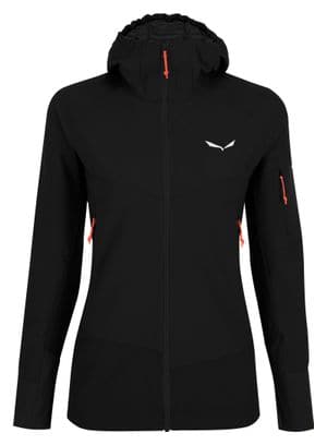 Salewa Agner Durastretch Donna Giacca Softshell Nero