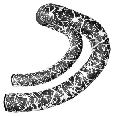 Supacaz Super Sticky Kush Limited Splat Neon Black / White Hanger Tape with Caps
