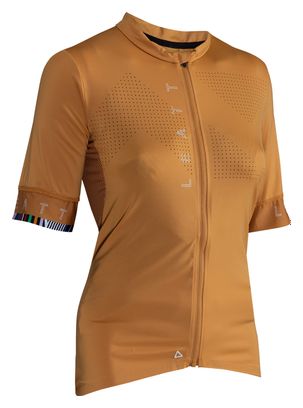 Leatt Endurance 5.0 Damestrui met korte mouwen Oranje
