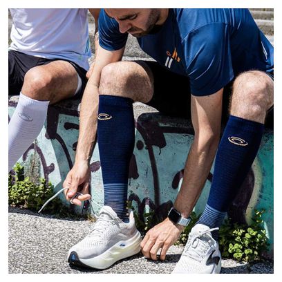 BV Sport Run Marathon Kompressionssocken Blau