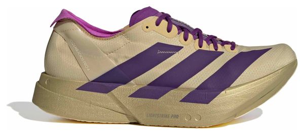 Laufschuhe adidas Adizero Adios Pro 4 Gold/Violett Herren