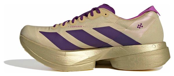 Laufschuhe adidas Adizero Adios Pro 4 Gold/Violett Herren