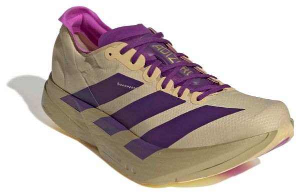 Laufschuhe adidas Adizero Adios Pro 4 Gold/Violett Herren