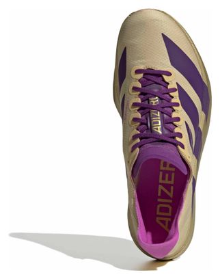 Laufschuhe adidas Adizero Adios Pro 4 Gold/Violett Herren