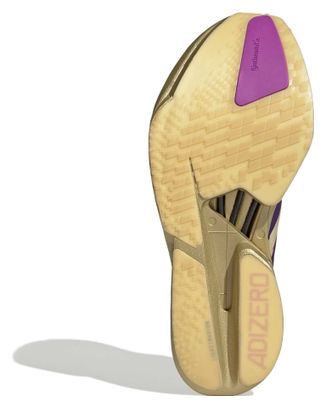 Laufschuhe adidas Adizero Adios Pro 4 Gold/Violett Herren