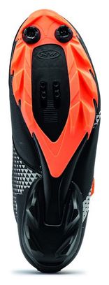 Pair of Northwave Celsius XC GTX MTB Shoes Black Orange
