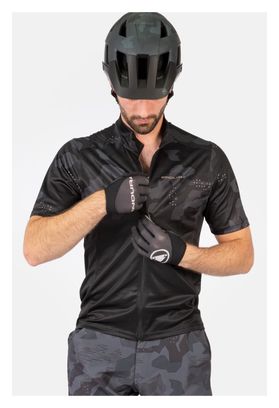 Endura Hummvee Ray Korte Mouw Jersey Zwart