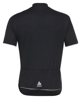 Odlo Essential Short Sleeve 1/2 Zip Jersey Black