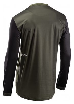 Northwave Sharp Long Sleeve Jersey Green/Black